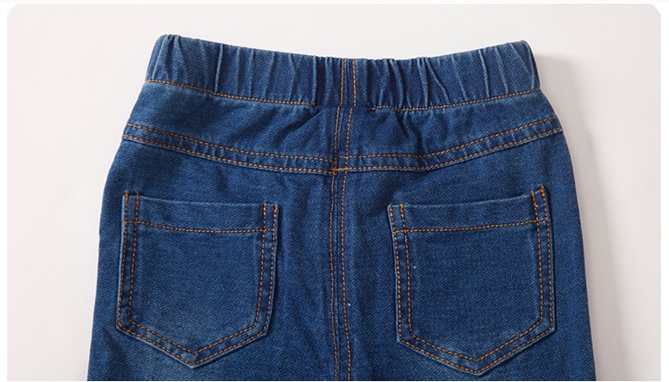 Kid's Cotton Straight Jeans