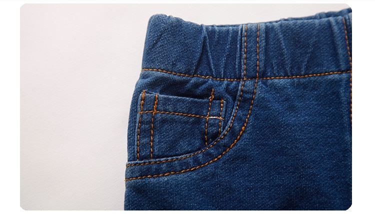 Kid's Cotton Straight Jeans