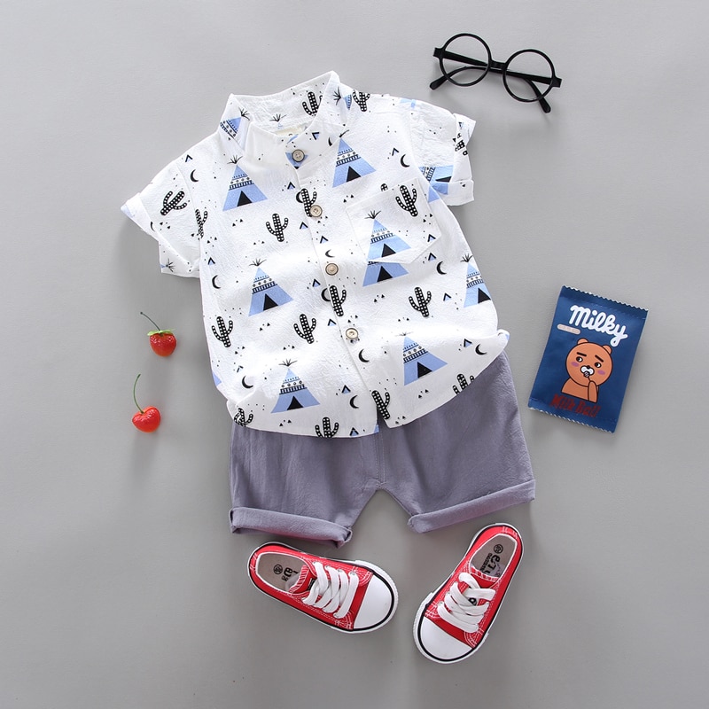 Boy's Cute Summer Set