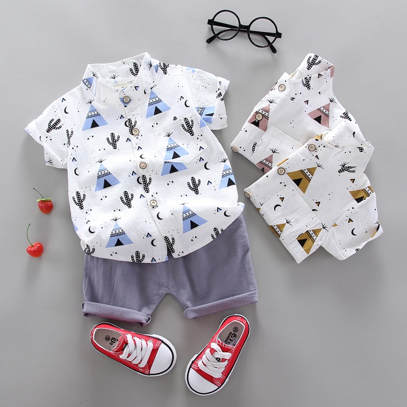 Boy's Cute Summer Set