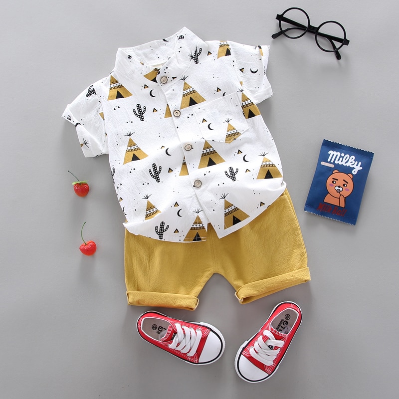 Boy's Cute Summer Set