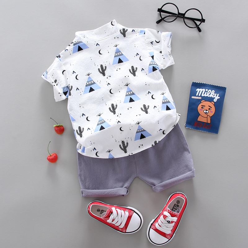 Boy's Cute Summer Set