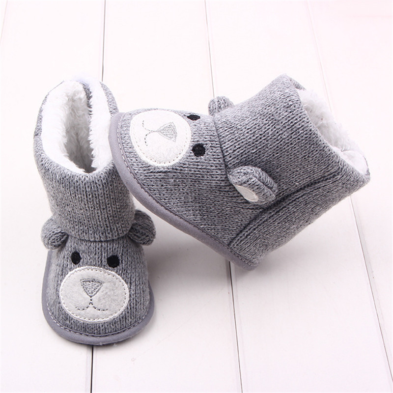 Baby's Warm Soft High Cotton Shoes