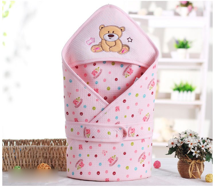 Cartoon Printed Baby Envelope Sleeping Bag