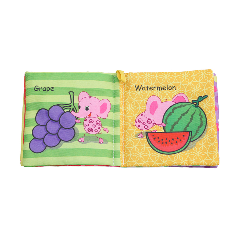 Educational Thematic Rattle Book Toy