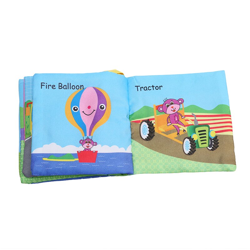 Educational Thematic Rattle Book Toy