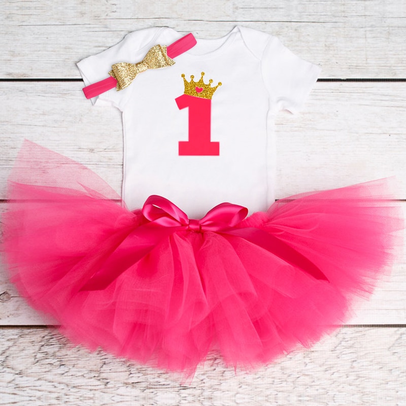 Baby Girl's First Birthday Dress