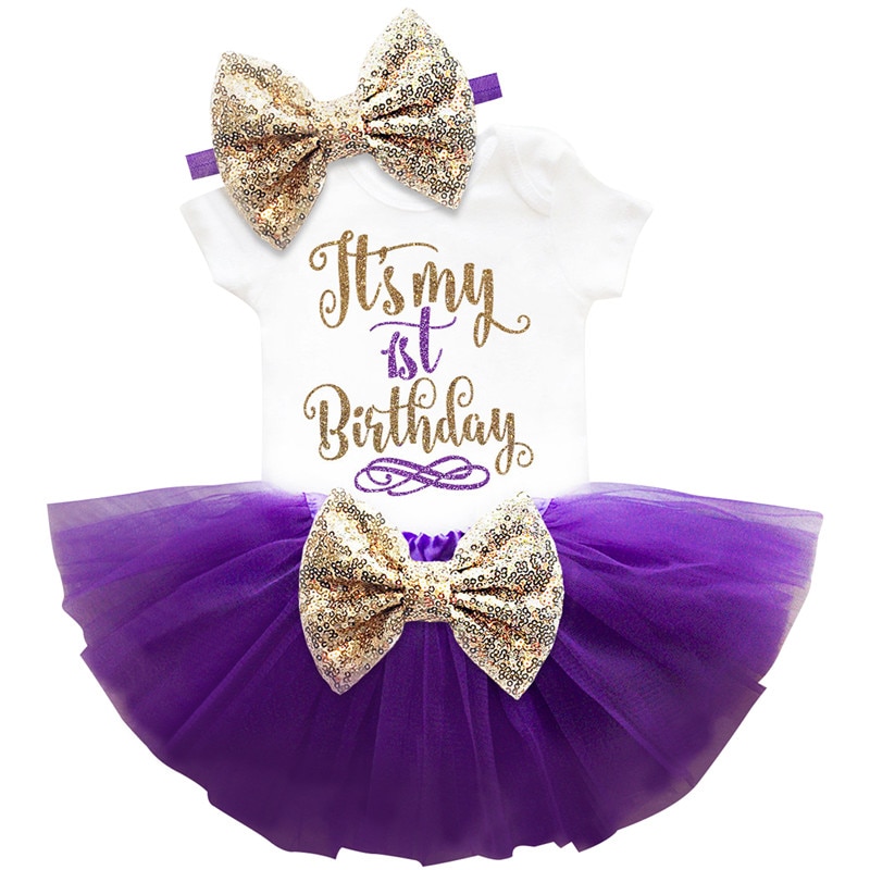 Baby Girl's First Birthday Dress