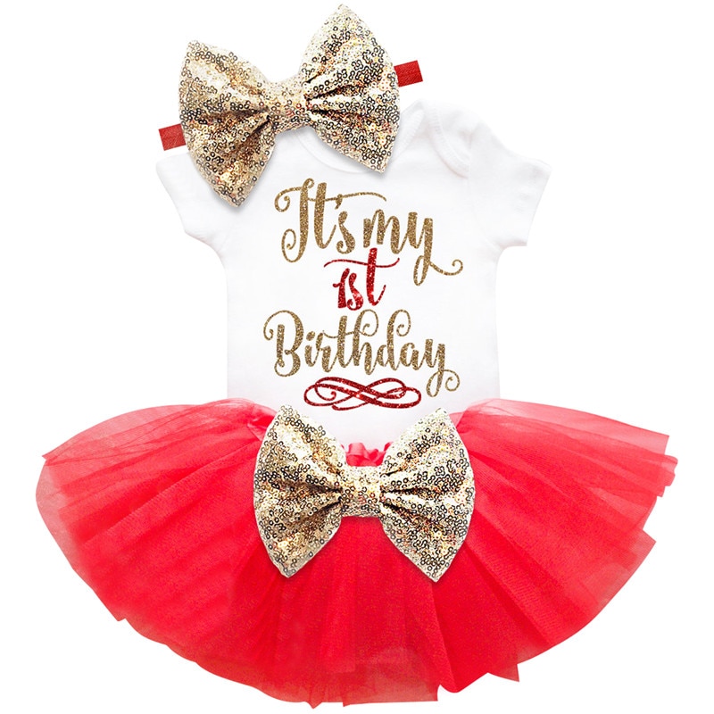 Baby Girl's First Birthday Dress